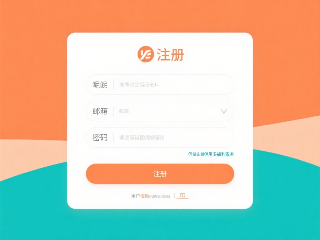 填写注册信息：用户需要提供基本资料，如昵称、邮箱、